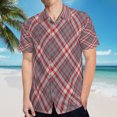 thumbnail image 5 of High Quality Hawaiian Shirts for Men Short Sleeve Aloha Beach Shirt Floral Summer Casual Button Down Shirts Blouses JD7SBN, 5 of 7