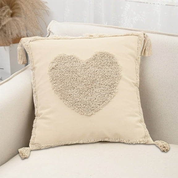 Mouliraty Valentine's Day Pillowcases Pillowcase Cushions Love Pillowcases Living Room Sofa Cushions Soft Bedside Bays Window Waist Cushions