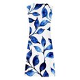 thumbnail image 5 of Puntoco Vestidos Mujer Fancy Women Impreso Elegante Estilo Casual Vestido con Cuello en V con Correa, 5 of 5