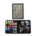 thumbnail image 1 of 112Pcs Portable Embroidery Book Complete Kit Linen Pages Step-by-Step Tutorial for Beginners Advanced Craft Lovers Travel DIY, 1 of 6