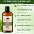 thumbnail image 6 of Peppermint & Rosemary Strengthening Shampoo | Organic Shampoo for Hair Growth, Dry Hair & More, 6 of 10