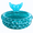 Blue, variant on Sun N Splash Pink Mermaid Inflatable Kiddie Pool for Kids Ages 3+