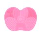 thumbnail image 1 of Almohadilla limpiadora de silicona MACHAO para brochas de maquillaje rosa, 1 of 5
