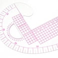 thumbnail image 6 of Clear Quilting Rulers Set with Metric Measurements, , Sewing and Fabric Rulers for , , Beginners, Designers, 6 of 6