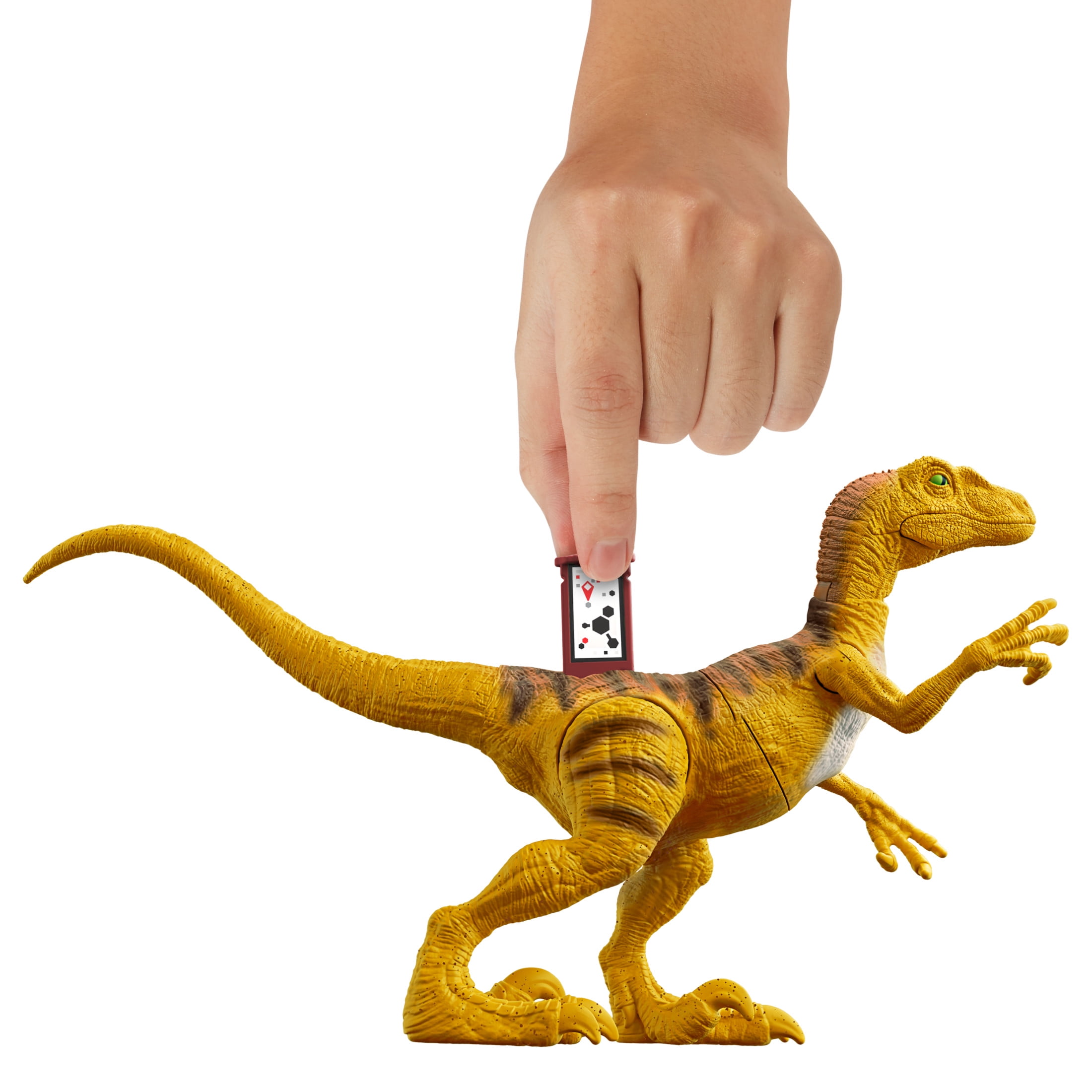 Jurassic World Strike Attack Velociraptor Dinosaur Toy with Single Strike Action