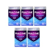 Angle View: 5 Pack - Phazyme Maximum Strength Softgels, 36 Each