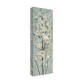 thumbnail image 3 of Trademark Fine Art Silvia Vassileva Almond Branch I on Light Blue Canvas Wall Art - 6x19, 3 of 5