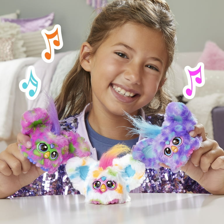Furby Furblets Groo-Vee Mini Electronic Plush Toy for Girls
