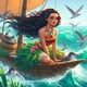 thumbnail image 1 of 5D DIY Princesa Moana Del Artesanía 50x50cm, 1 of 9