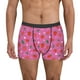thumbnail image 1 of Balery Strawberry Floral Calzoncillos bóxer para hombre, ropa interior de algodón suave y transpirable con cinturilla de nailon-XX-Large, 1 of 5