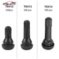thumbnail image 4 of Pièces Auto Tr412, Tr413, Ensemble Valve Tr414 Valve de Pneu sous Vide Valve en Caoutchouc Noir Valve en Alliage Modèle Général - Pièces de Roue de Véhicule Automobile, 4 of 5