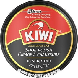 Kiwi Shoe Polish Black Giant Size 2.5 oz Pack of 3
