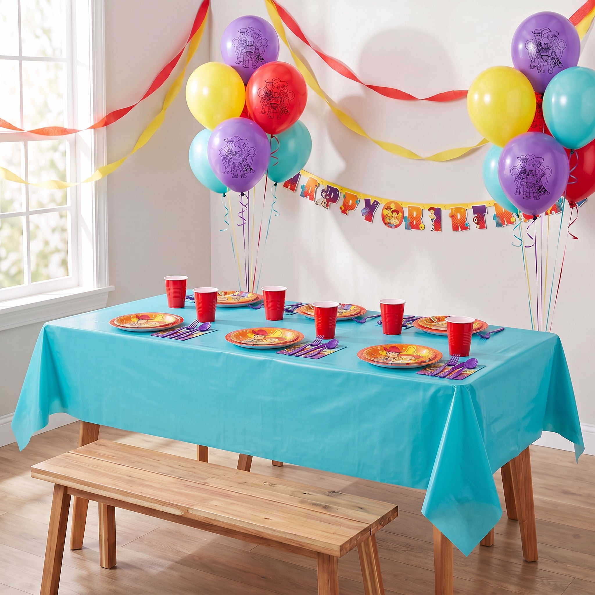 Toy Story 16 Count 6.5IN x 6.5IN Multicolor Lunch Napkins
