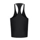 thumbnail image 3 of pstuiky Camiseta sin mangas para hombre, Camiseta deportiva de manga corta con cuello redondo, ajustada y de alta resistencia, de color liso para hombre Chaleco de hombre l, 3 of 5