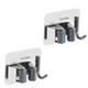 thumbnail image 1 of Potente soporte para trapeador de pared con adhesivo que no deja rastros para baño, estilo gancho gris, 1 of 3