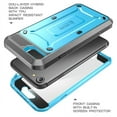 thumbnail image 5 of SUPCASE Unicorn Beetle Pro Series Case Designed for iPhone SE 3rd Gen (2022) / iPhone SE 2nd Gen (2020) / iPhone 7 / iPhone 8, Full-Body Rugged Holster Case with Built-In Screen Protector (Blue), 5 of 6