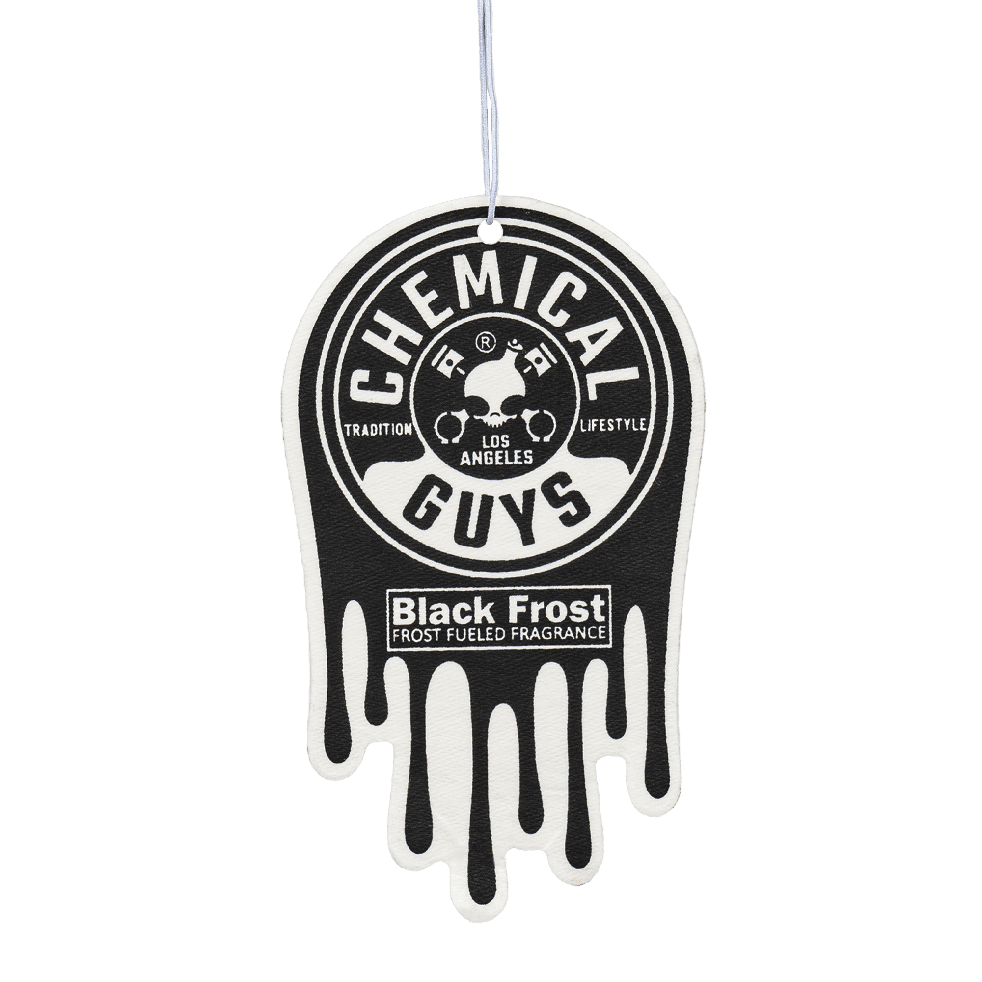 Chemical Guys Black Frost Hanging Car Air Freshener, 3 pack