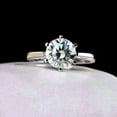 thumbnail image 2 of Women 2.50Ct Pear Cut Morganite Halo Engagement Ring 14K White Gold Plated, 2 of 4