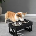 thumbnail image 2 of Dog Feeding Bowl, Raised Feeding Bowl with Stand, Slow Feeding Bowl, Tilting Dog Bowl, Slow Feeder Bowl, Cat Bowl Ref: 2878, 2 of 5