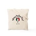 thumbnail image 2 of CafePress - Winey Italian Girl Tote Bag - Unisex Canvas Tote Bag, Beige, 1-Piece, 2 of 7