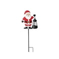 thumbnail image 2 of Kumdkdwn Christmas Solar Decorative Floor Lights Outdoor LED Yard Decor with Santa Snowman Reindeer Garden Patio Lawn Stake Lights Holiday Season Decor Gift, 2 of 6