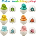 thumbnail image 2 of BESTSKY Easter Hide&Squeak Dinosaur Eggs Sorting&Matching Learning Toys for Toddlers Kids Boys Girls Easter Basket Stuffers Gifts Party Favors, 2 of 7