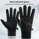 thumbnail image 5 of Wmhnj Guantes trmicos resistentes al viento con pantalla tctil para ciclismo, esqu, senderismo y deportes al aire libre en invierno, con agarre antideslizante y forro polar (1 par), 5 of 8