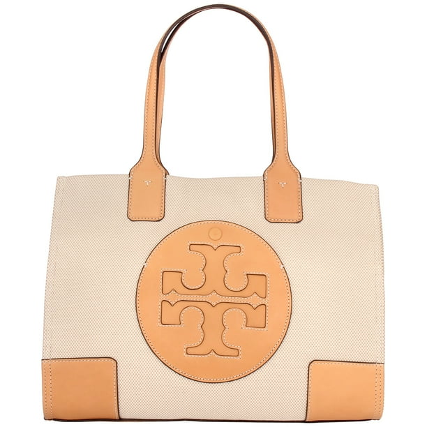 Tory Burch Tory Burch Ella Ladies Medium Two Tone Canvas Tote Bag