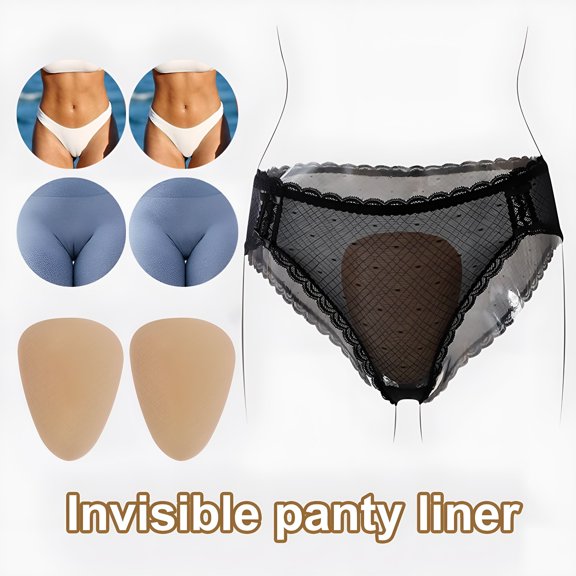 TELOLY 2Pcs Camel Toe Concealer, Seamless Invisible Underwear