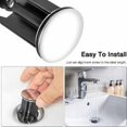 thumbnail image 5 of Sink Drain Plug, 2 PCS Premium Universal Sink Plug Sink Plug, Stainless and Anti-Limescale, for Bidet Sink, Bathroom (40mm),T-Audace STOL, 5 of 5