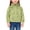 Green, variant on Girls Insulated Jacket Without Hood Causal Fashionable Children's Solid Color Zipper Long Sleeved Top Unisex Warm Casual Jacket
