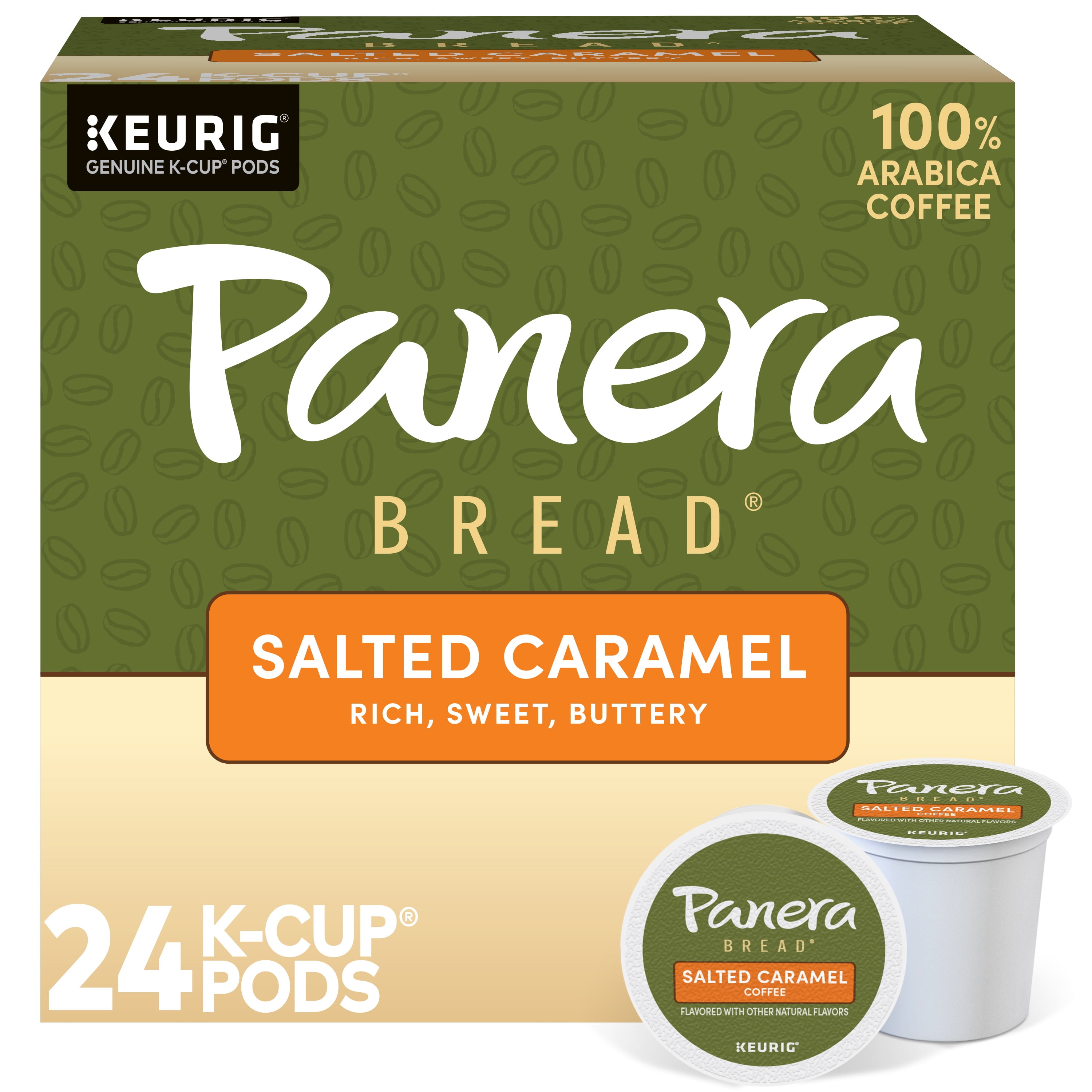 Panera Bread Salted Caramel Coffee, Keurig Single Serve KCup Pods