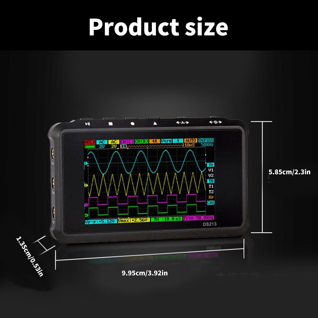 Signal Generator Pocket Size 4 Channels 100MSa/s Sampling Rate Oscilloscope