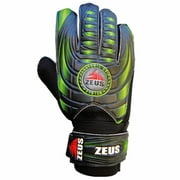 Zeus® Goalkeeper Glove. Style Fefe. Unisex. Size 11. Green.