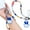 Mimitchi, variant on iFace [Limited Edition] Tamagotchi Beaded Wristlet Universal Charm Strap - Cute Wrist Straps for Phone Camera Keys AirPods