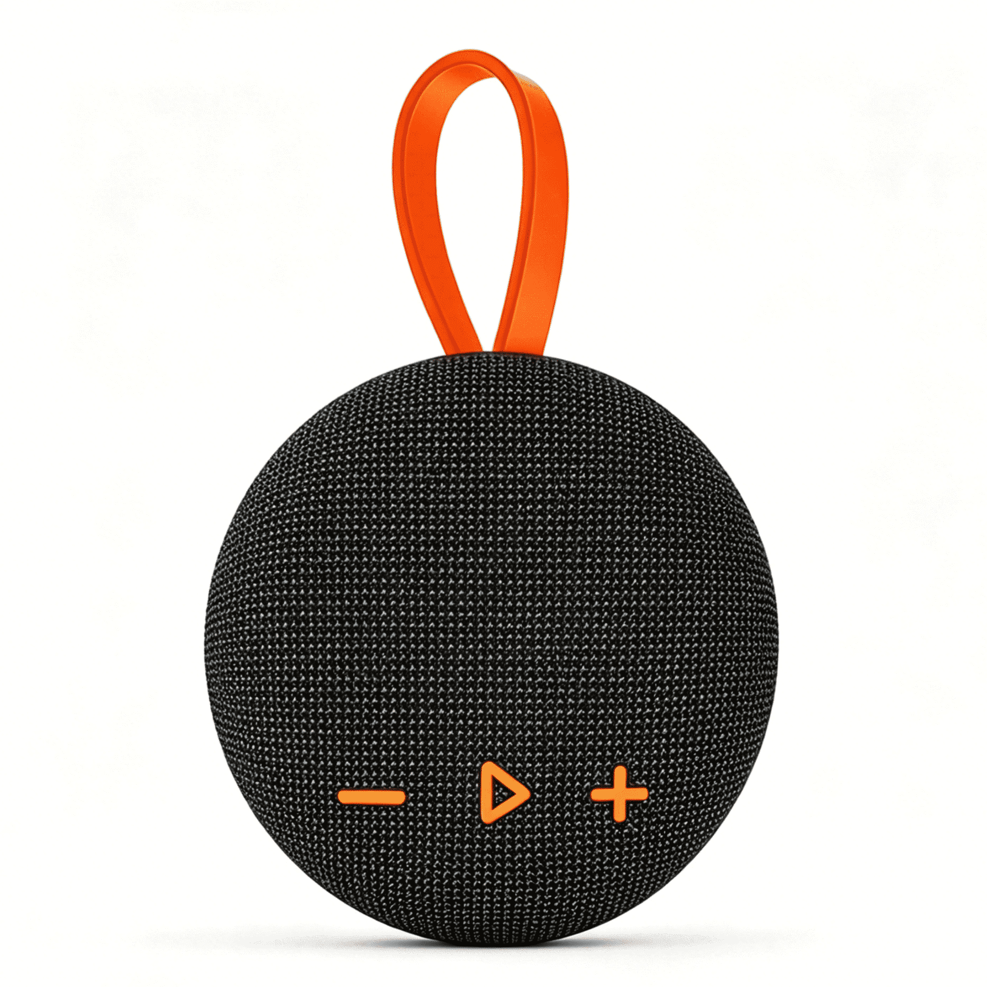 Portable Magnetic Mini Speakers, Wireless Bluetooth Speaker IPX6 Waterproof,TWS Pairing, Small Pocket Shower Speaker with Strap for Bike/Hiking/Golf/Home,Orange