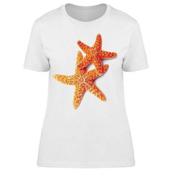 In The Top: Two Starfishes T-Shirt Women -Image by Shutterstock, Female 3X-Large