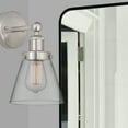 thumbnail image 4 of 616-1W-AC-G62-Innovations Lighting-Cone - 1 Light Wall Sconce In Industrial Style-10 Inches Tall and 6.5 Inches Wide-Antique Copper Finish-Clear Glass, 4 of 7