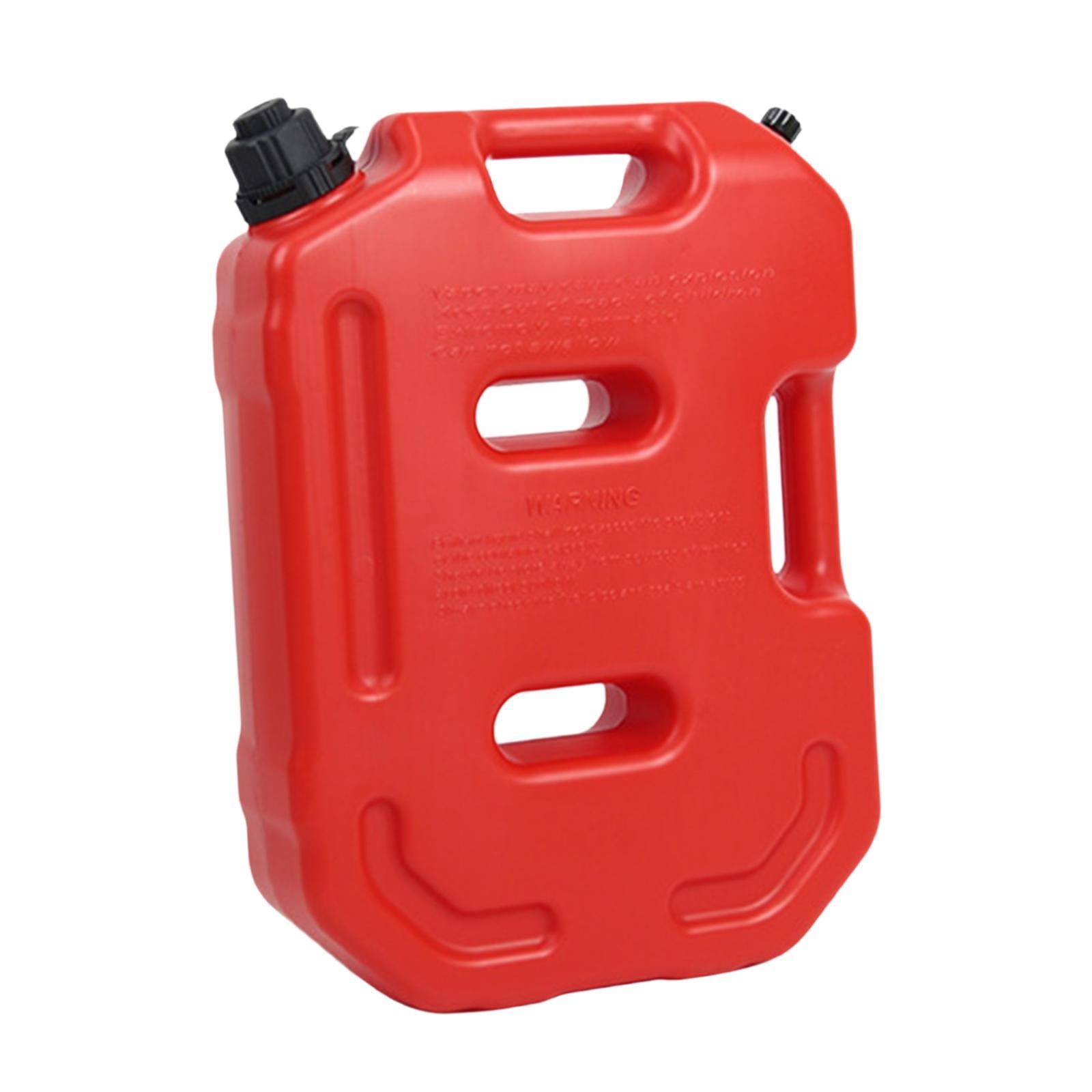 Dickly Auto Fuel Tank 1L Liquid Storage Canister for Truck Trailer Automotive Red