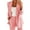 Pink, variant on Vedolay Women's Coat Suit Jackets for Women Casual Fashion Front Open Solid Color Lapel Suit Jacket with Pockets,Beige 5XL
