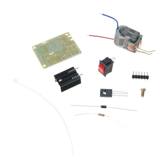 15KV High Frequency DC High Voltage U-Shaped Transformer DIY Kit 3.7V
