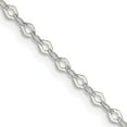 thumbnail image 7 of 925 Sterling Silver 2.25mm Fancy Rolo Chain 18 Inch, 7 of 7