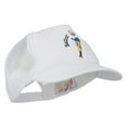 thumbnail image 5 of Youth Batter Up Embroidered Mesh Cap - White OSFM, 5 of 5