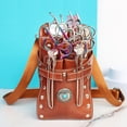 thumbnail image 3 of Sac à Ciseaux pour Toiletteur d'Animaux, Sac à Ciseaux Tendance, 7 Emplacements Intégrés, Design Détachable, Idéal pour Coiffeurs, Sac de Rangement pour Outils de Coiffure Rétro, 3 of 6