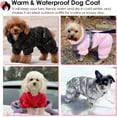 thumbnail image 5 of Dog Coat, Waterproof Dog Jacket for Winter, Fullbody Dog Coats Snowsuit, Windproof Puppy Down Jacket Coat, Fleece Winter Vest for Dogs, Cold Weather Dog Coats for Small Dogs, 5 of 5