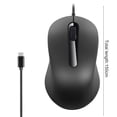 thumbnail image 5 of Opvise Type-C Wired Mouse Plug Play 1000DPI Low Latency USB-C Compatible Mice PC Laptop Accessories Computer Office Supplies, 5 of 7