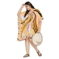 thumbnail image 3 of Oussum Women's Plus Size Kaftan Short Tunic ¾ Sleeve Kimono Caftan Dresses Online, 3 of 8