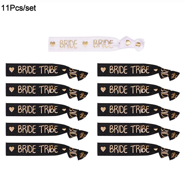 6/11 Uds equipo novia despedida de soltera pulsera novia para ser accesorios de decoración despedida de soltera boda suministros de despedida de soltera Tan Jianjun unisex
