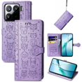 thumbnail image 1 of Funda Cartera FOXDOCK para Xiaomi 15 , Flip PU con Relieve de Gatos y Perros, Tarjetero y Soporte, 1 of 6