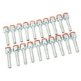 thumbnail image 4 of Refrigerant Hose Barb Connectors, High Strength 20PCS AC Hose Barb Fitting Rustproof Universal Rugged Structure Aluminum Chemical Resistant  for Trucks for Cars 5/8in,1/2in,3/8in, 4 of 7